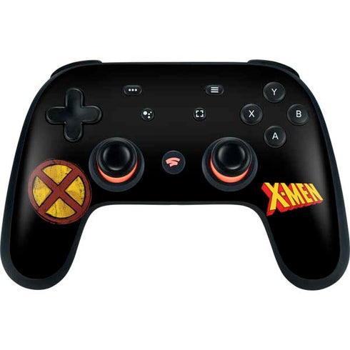 Marvel X-Men Logo Google Stadia Controller Skin